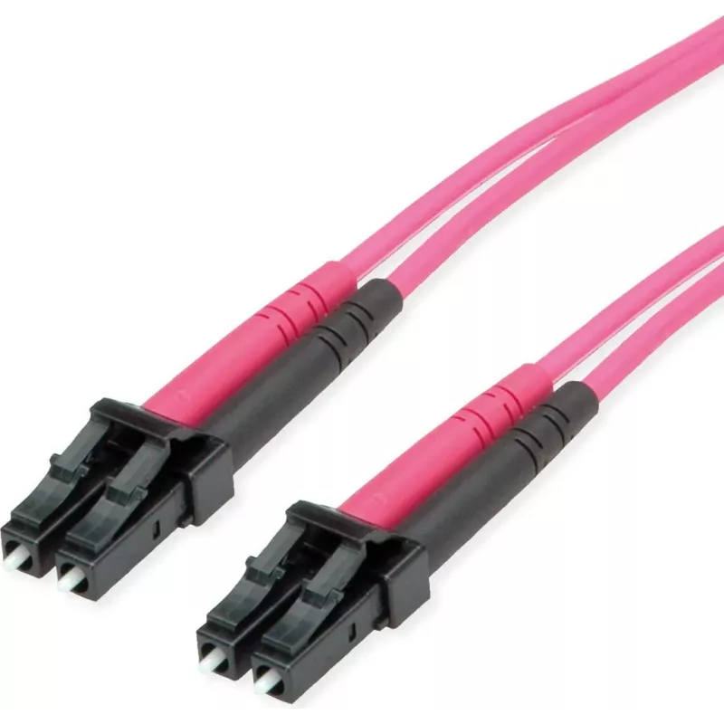 Telegärtner glasvezelpatchkabel LC naar LC multimode OM4, 50/125 µm, 3 m
