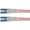 Telegärtner glasvezelpatchkabel LC naar LC multimode OM4, 50/125 µm, 3 m
