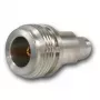 Telegärtner inter-serie coaxadapter SMA stekker naar N bus 50 Ohm DC-18 GHz