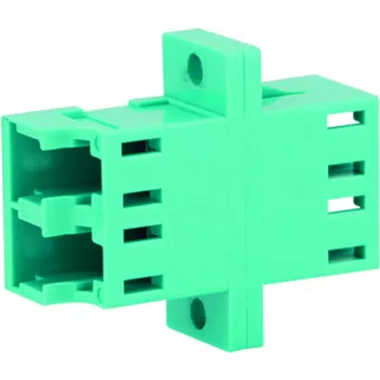 Telegärtner J08071A0028 LC/APC simplex adapter, groen, zirkonia huls