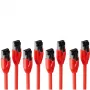 S CONN MAXIMUM CONNECTIVITY S/CONN maximum connectivity ®-BASIC-S-patchkabel cat. 8.1 F/FTP PIMF LSZH rood 10,0m--VE4 (SC08-41074-4)