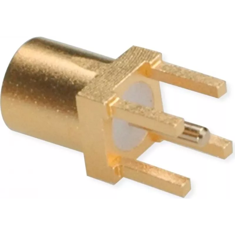 TELEGÄRTNER MMCX PCB-bus verbinder, recht, 50 Ohm, verguld, 5-pack (J01341A0161)