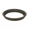 LURCH FlexiForm quichevorm 26 cm met uitneembare glazen bodem, 100% platina-silicone, Ø 30 x 4 cm, bruin (85009)