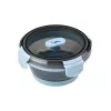 LURCH up & down 240532 bewaarcontainer voor levensmiddelen, 400 ml, 6,7 cm hoog, blauw