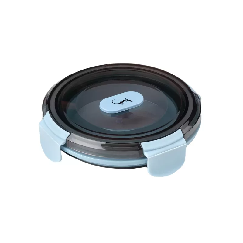 LURCH up & down 240532 voorraadbak voor levensmiddelen, 400 ml, 6,7 cm hoog, blauw