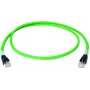 Telegärtner L80404A0005 7,5m Cat6a S/FTP (S-STP) groene netwerkkabel