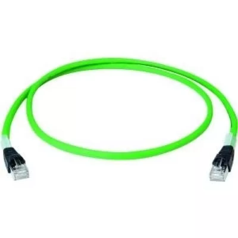 Telegärtner L80404A0005 7,5m Cat6a S/FTP (S-STP) groene netwerkkabel