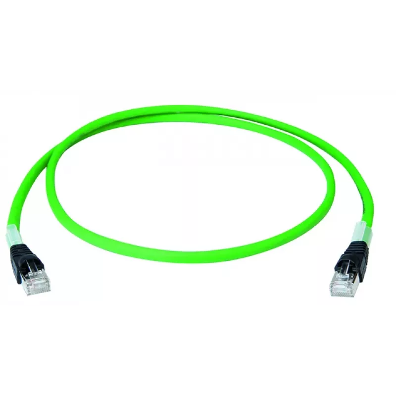Telegärtner L80404A0005 7,5m Cat6a S/FTP (S-STP) groene netwerkkabel