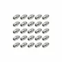 SHIVERPEAKS F-type inbouwkuppeling, bus naar bus, grote moer, 25-pack BS85300-A-SET25
