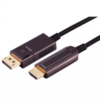 S/CONN maximum connectivity 30-20075 optische DisplayPort-naar-HDMI-A adapterkabel, 4K60, 10 m