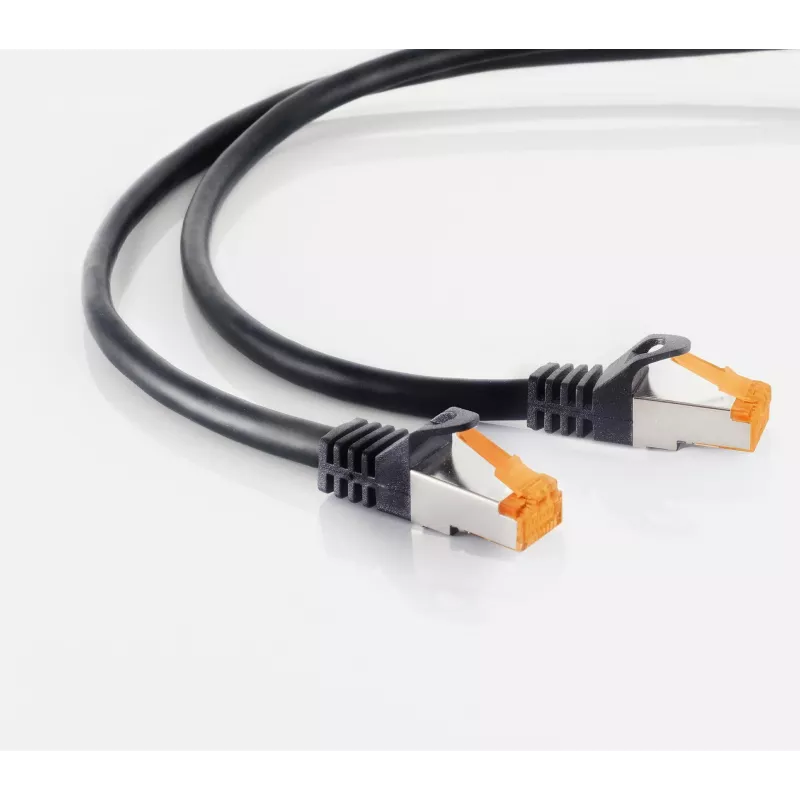S CONN Maximum Connectivity Cat 6A S/FTP outdoor patchkabel, 2 m, zwart 08-26035