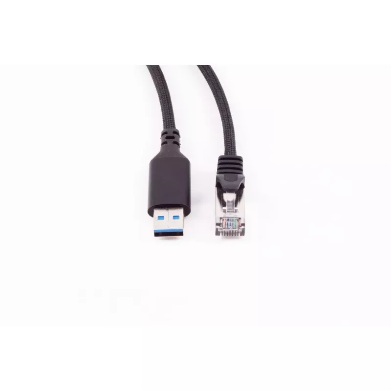 SHIVERPEAKS USB-A naar RJ45 Gigabit Ethernet adapterkabel, 1m, zwart BS14-52025