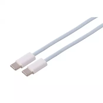 S CONN MAXIMUM CONNECTIVITY USB-C oplaadkabel, 2.0, 240W, blauw, textiel, 0,5m (14-22011)