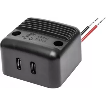 ProCar opbouw-Power USB-C dubbele socket PD/QC 2x 30W 12V/24V (67379000)
