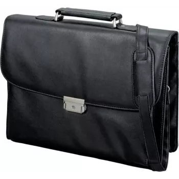 JÜSCHA Alassio Catana 92434 business-tas A4 zwart kunstleer