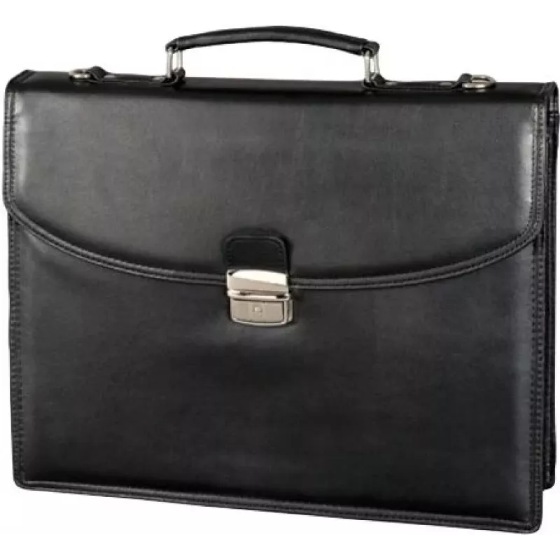 JÜSCHA Alassio Catana 92434 business-tas A4 zwart kunstleer