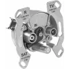 TechniSat TECHNIPRO SV600 V2 3-gats antenne-wandcontactdoos met DC-diode-ontkoppeling (tv, radio, SAT) 0004/3075