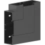 GGK BR 60x170/80-FW vlakke hoekstrip 60x170/80 diepzwart PVC 12746
