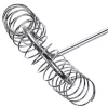 LURCH spiraal-gardeslagroomklopper TANGO zwart zilver 230050