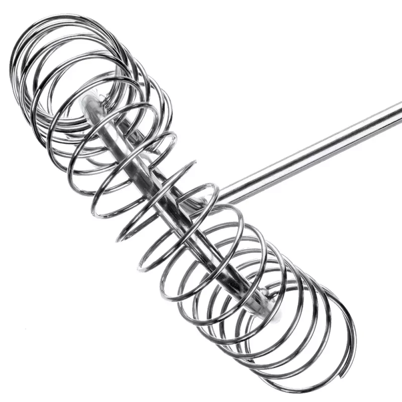 LURCH spiraal-gardeslagroomklopper TANGO zwart zilver 230050