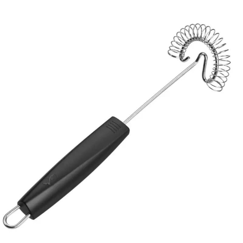 LURCH spiraal-gardeslagroomklopper TANGO zwart zilver 230050