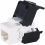 S CONN MAXIMUM CONNECTIVITY Cat.6A UTP gereedschapsvrije Keystone Jack-module, RJ45 bus, zwart (08-10038)