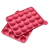 LURCH cake-pop-vorm, siliconen, 20 holtes, rood, 23,0 x 18,5 cm 83027