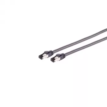 S CONN MAXIMUM CONNECTIVITY Cat. 6A U/FTP FlexArmor-patchkabel, RJ45, grijs, 0,5 m 08-59010