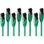 S CONN MAXIMUM CONNECTIVITY BASIC-S Cat. 8.1 F/FTP PIMF LSZH patchkabel, groen, 7,5 m, 4-pack SC08-41063-4