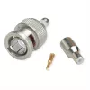 Telegärtner BNC-kabelstekker crimp G04 75 Ohm, crimp/crimp, standaard, A2505, G04 (RG-179B/U) - 1 st.