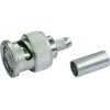 Telegärtner BNC-krimpkabelstekker G13/G50, 75 Ohm, Professional, 0,4/2,5, 5 stuks (J01002A1350)