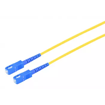 S CONN MAXIMUM CONNECTIVITY SC/SC UPC OS2 singlemode glasvezel patchkabel, 9/125µm, geel, 0,5m 07-106012