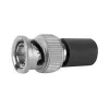 Telegärtner J01006A1373 BNC 93 Ohm coaxiale stekker, stekker, crimp/soldeer, vernikkeld messing