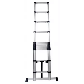 CIMCO 146725 telescoopladder XC-380, aluminium, 3,80 m uitgeschoven, 13 sporten, 150 kg