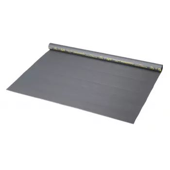 CIMCO 140217 isolerende staande mat, 1000 V, rubber, 3 mm, 1 m breed, per meter verkocht, zwart