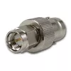Telegärtner BNC-bus naar SMA-stekker HF coaxiale adapter, 50 Ohm, DC-4 GHz, vernikkeld messing, J01008A0025