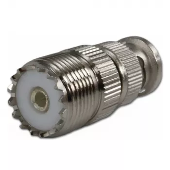 Telegärtner BNC-stekker naar UHF-bus coaxiale adapter J01008A0803