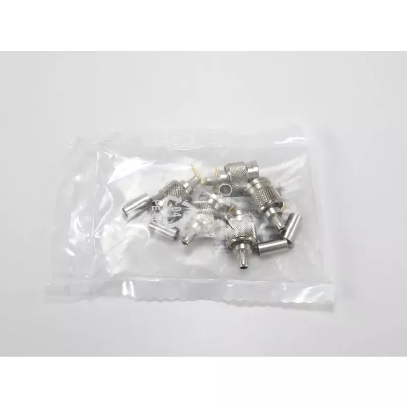 TELEGÄRTNER TNC rechte stekker voor RG-58 coaxkabel, crimp/soldeer, 50 Ohm, DC-11 GHz