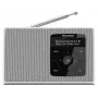 TechniSat DIGITRADIO 2 tafelradio DAB+ FM Bluetooth wekker wit 0001/3910