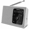 TechniSat DIGITRADIO 2 tafelradio DAB+ FM Bluetooth wekker wit 0001/3910
