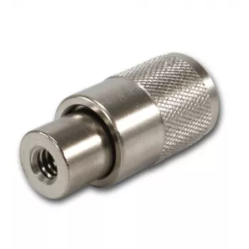 Telegärtner UHF-stekker PL259/6 voor RG-58 C/U & RG-59 B/U, PTFE-isolatie, vernikkelde behuizing, verzilverd contact, 5-pack (J01040B0604)