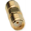 TELEGÄRTNER 100024790 SMA-bus naar SMA-bus coaxiale adapter, 50 Ohm, DC-18 GHz, vernikkeld messing