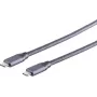 S CONN MAXIMUM CONNECTIVITY USB-C naar USB-C kabel 3.2 Gen 2 5m zwart (13-47050)