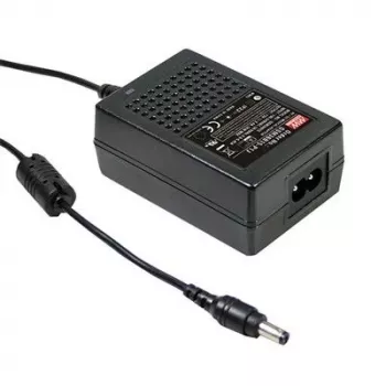 MEAN WELL GSM36B12-P1J 36W medische desktop-voeding 12V 3A, Level VI, 2xMOPP, 2,1x5,5mm DC-stekker