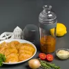 Lurch shaker grijs 250 ml dressing shaker met maatschaal 10023