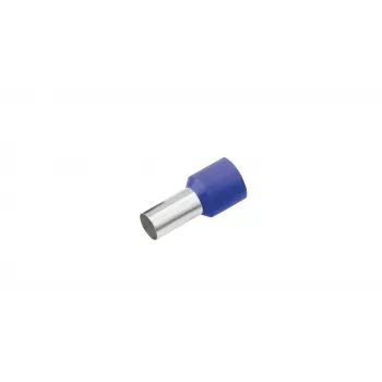 Cimco 187109 adereindhuls 0,75 mm² deels geïsoleerd blauw 100 stuks