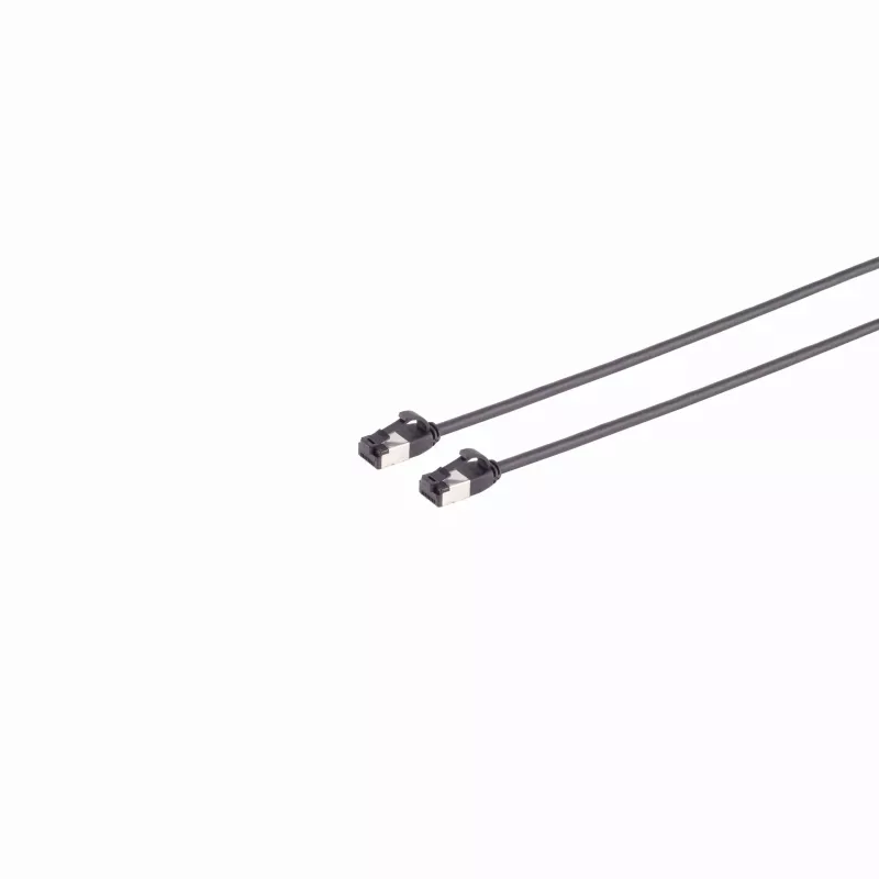 S CONN MAXIMUM CONNECTIVITY CAT 8.1 U/FTP PIMF netwerk-patchkabel, extra dun TPE, zwart, 3,0 m 08-47045