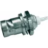 Telegärtner BNC-inbouwkuppeling 50 ohm, vergulde binnenleider, 4-gats flens, soldeeraansluiting (J01001A0053Z)