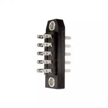 Telegärtner J00046A0906 DIN 41612 type C mesconnector, 26-polig, 2-rijig, 2,54 mm rastermaat, soldeerpen, vergulde contacten