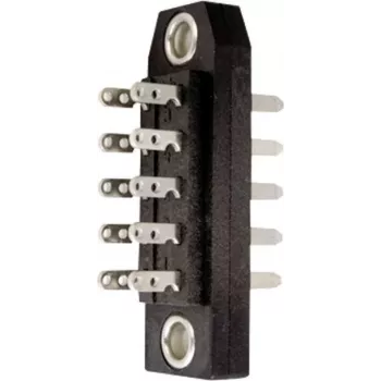Telegärtner J00046A0906 DIN 41612 type C mesconnector, 26-polig, 2-rijig, 2,54 mm rastermaat, soldeerpen, vergulde contacten
